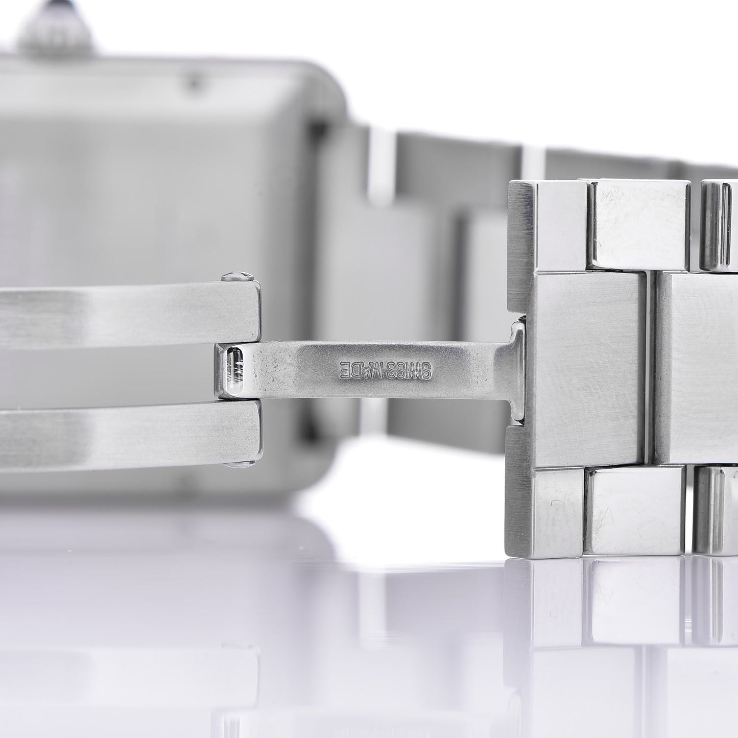 Stainless Steel 31mm Tank Solo Automatic Watch