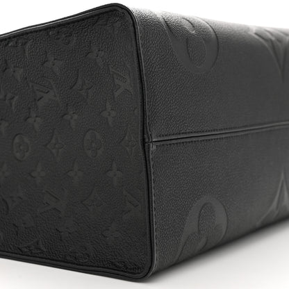 Louis Vuitton Empreinte Monogram Giant Onthego GM Black 8 of 9