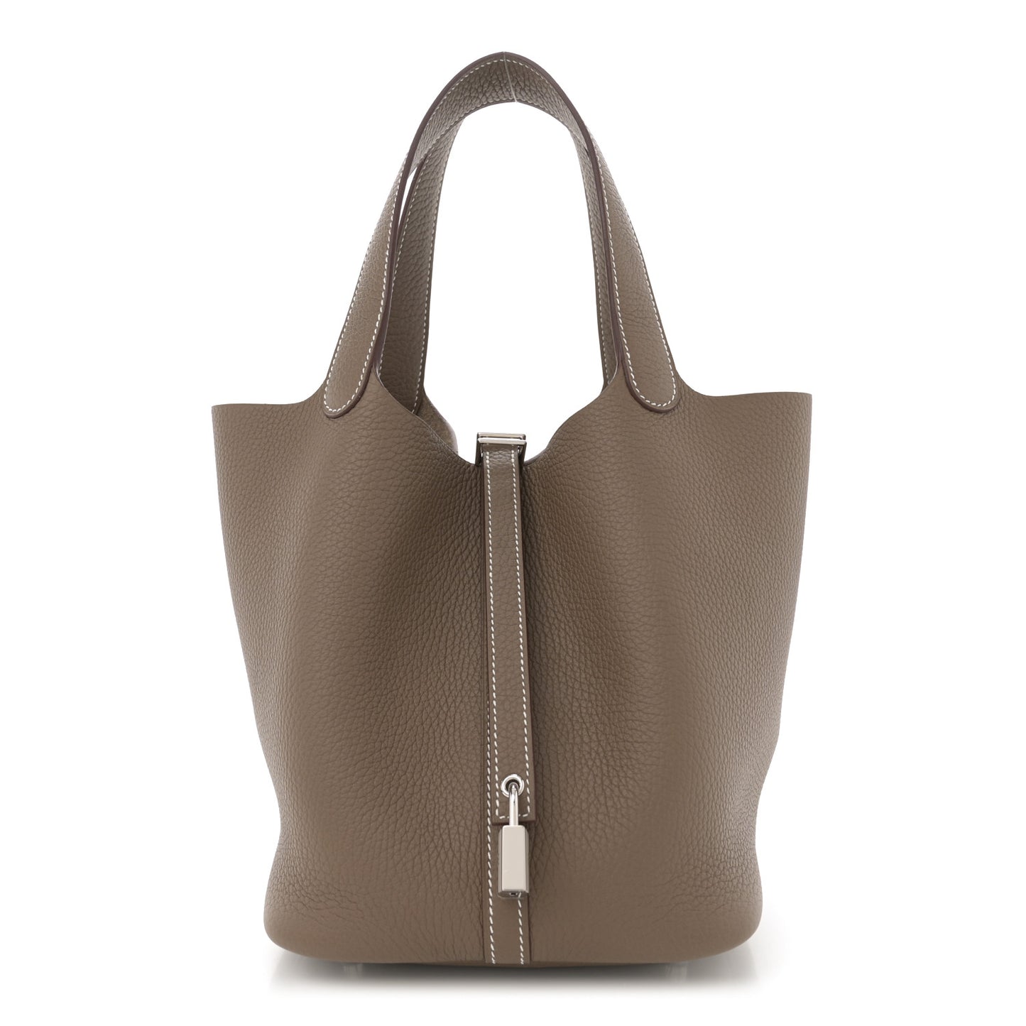 Taurillon Clemence Picotin Lock 22 MM Etoupe