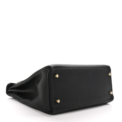 Hermes Togo Kelly Retourne 32 Black 4 of 14