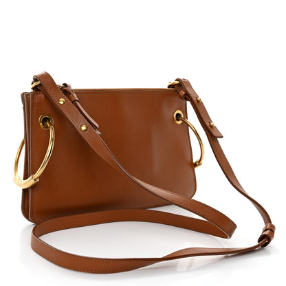Chloe Calfskin Suede Mini Roy Bag Caramel 3 of 13