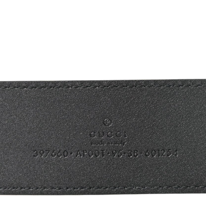 Gucci Calfskin Double G 40mm Belt 95 38 Black 3 of 5