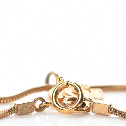 Chanel Snake Chain CC Bracelet Gold 4 of 4