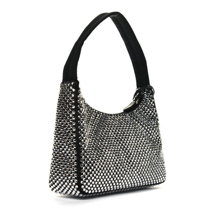 Prada Satin Crystal Mini Re-Edition 2000 Bag Cristal 2 of 4