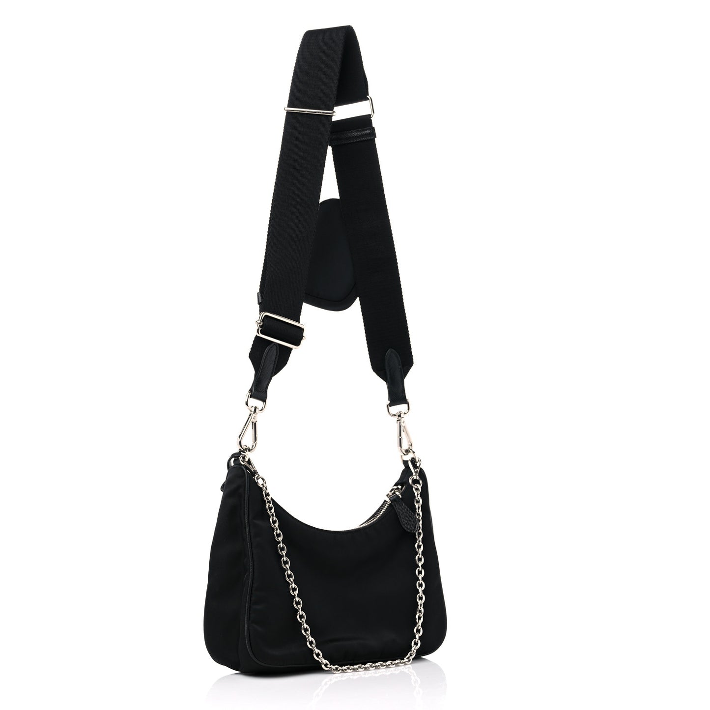 Nylon Re-Edition 2005 Shoulder Bag Black