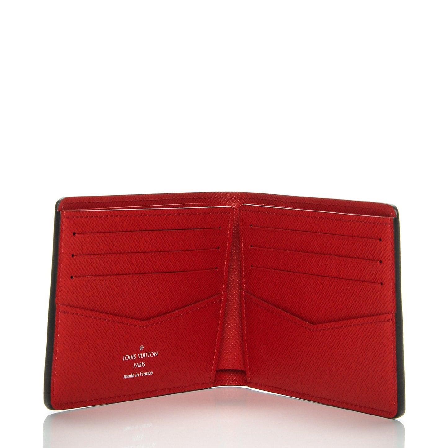 X SUPREME Epi Slender Wallet Red