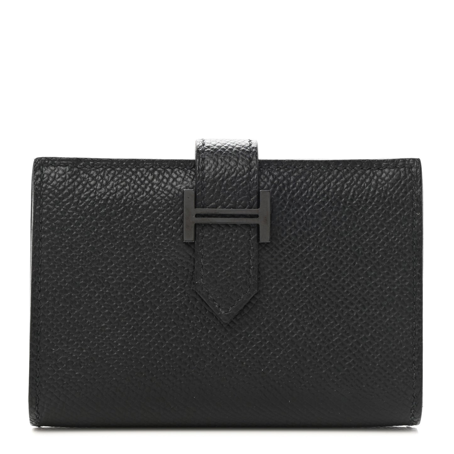 Epsom Monochrome Bearn Card Holder Wallet Black
