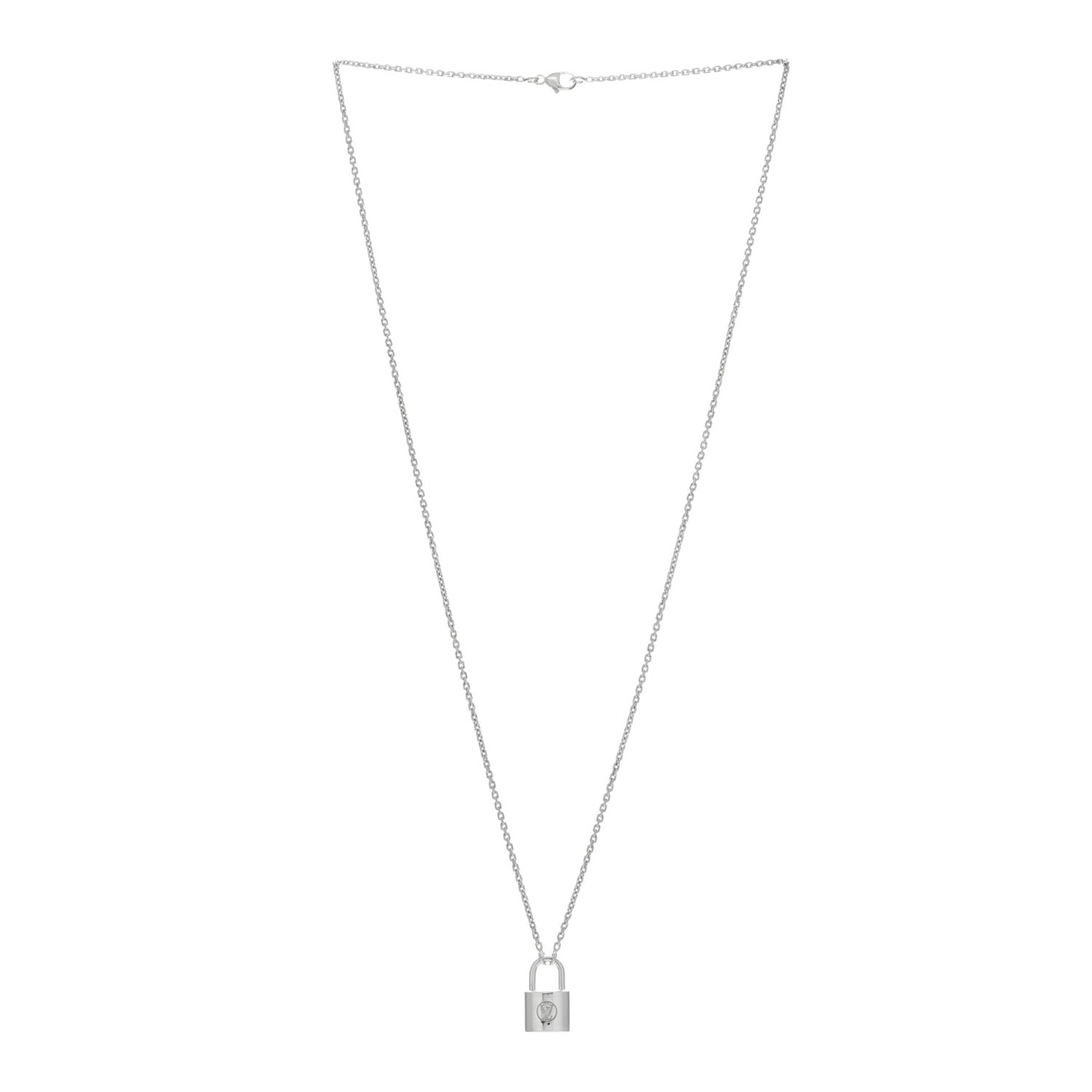 Sterling Silver Lockit Necklace