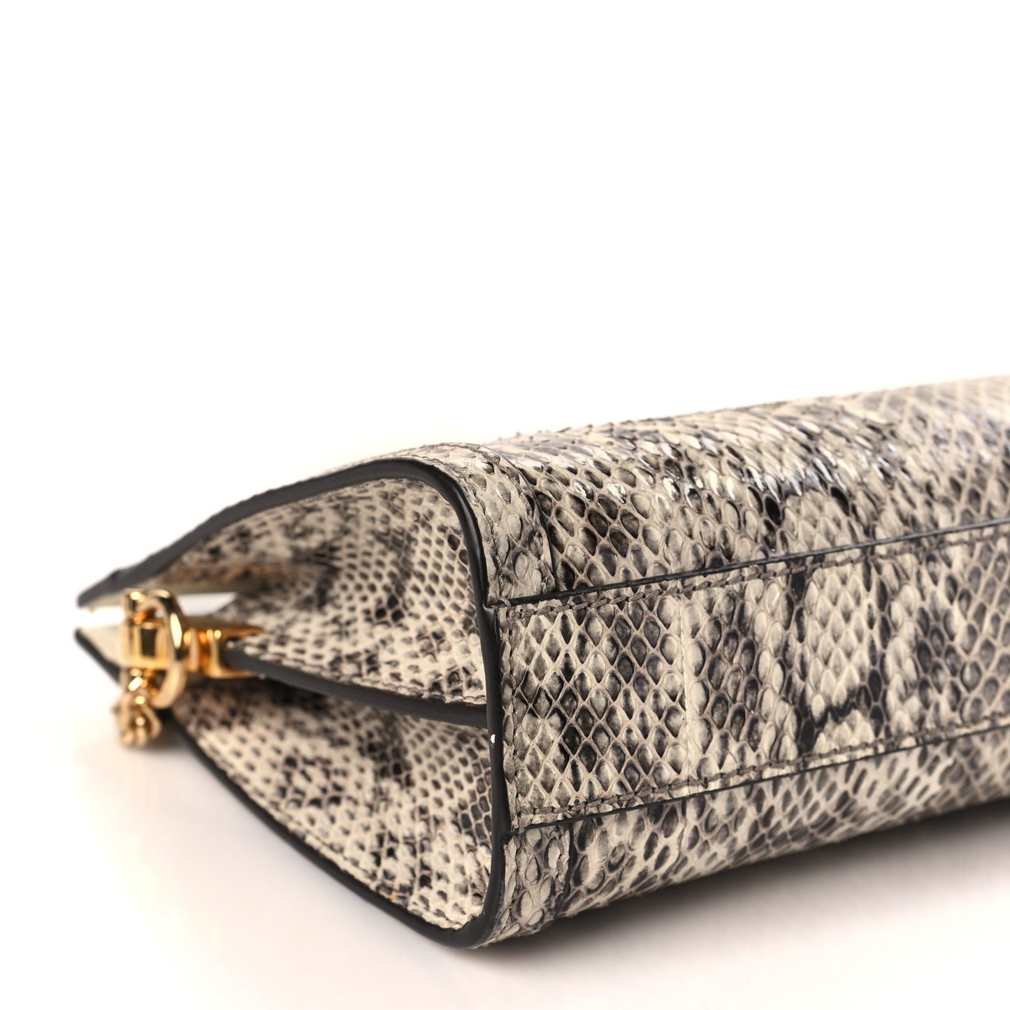 Snakeskin GG Small Ophidia Chain Shoulder Bag Roccia