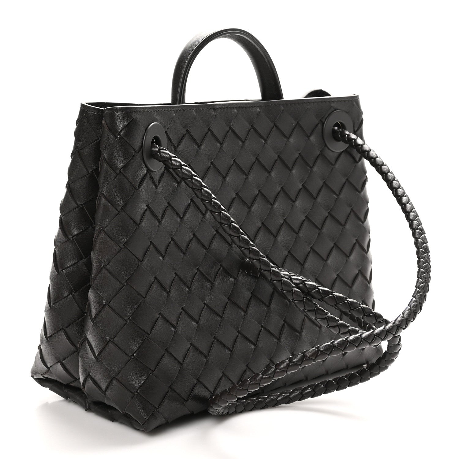 Bottega Veneta Nappa Intrecciato Small Andiamo Shoulder Bag Fondant 3 of 9