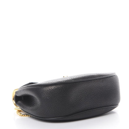 Chloe Grained Lambskin Mini Drew Shoulder Bag Black 3 of 9