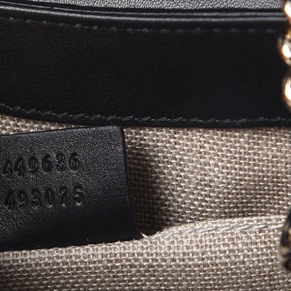 Gucci Microguccissima Mini Emily Shoulder Bag Black 7 of 7