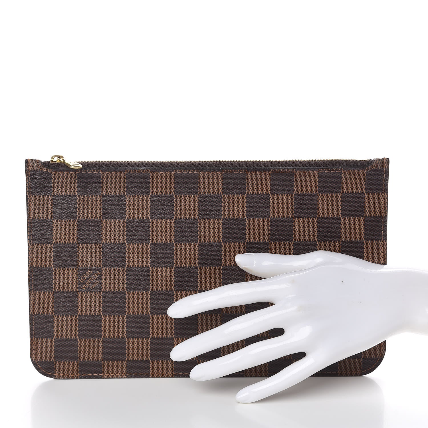 Louis Vuitton Damier Ebene Neverfull MM GM Pochette 2 of 6