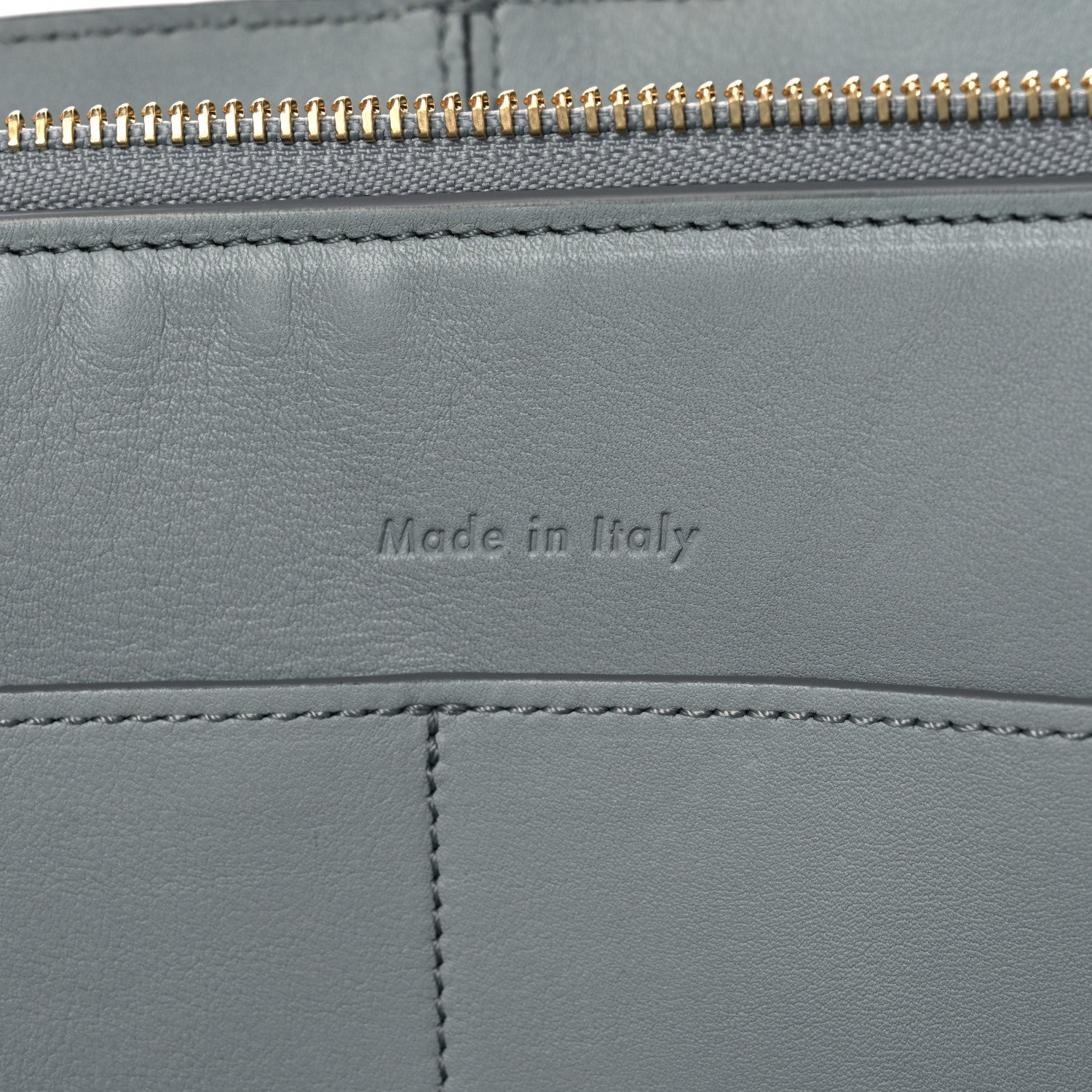 Celine Smooth Calfskin Medium Tri-Fold Bag Cloud 7 of 7