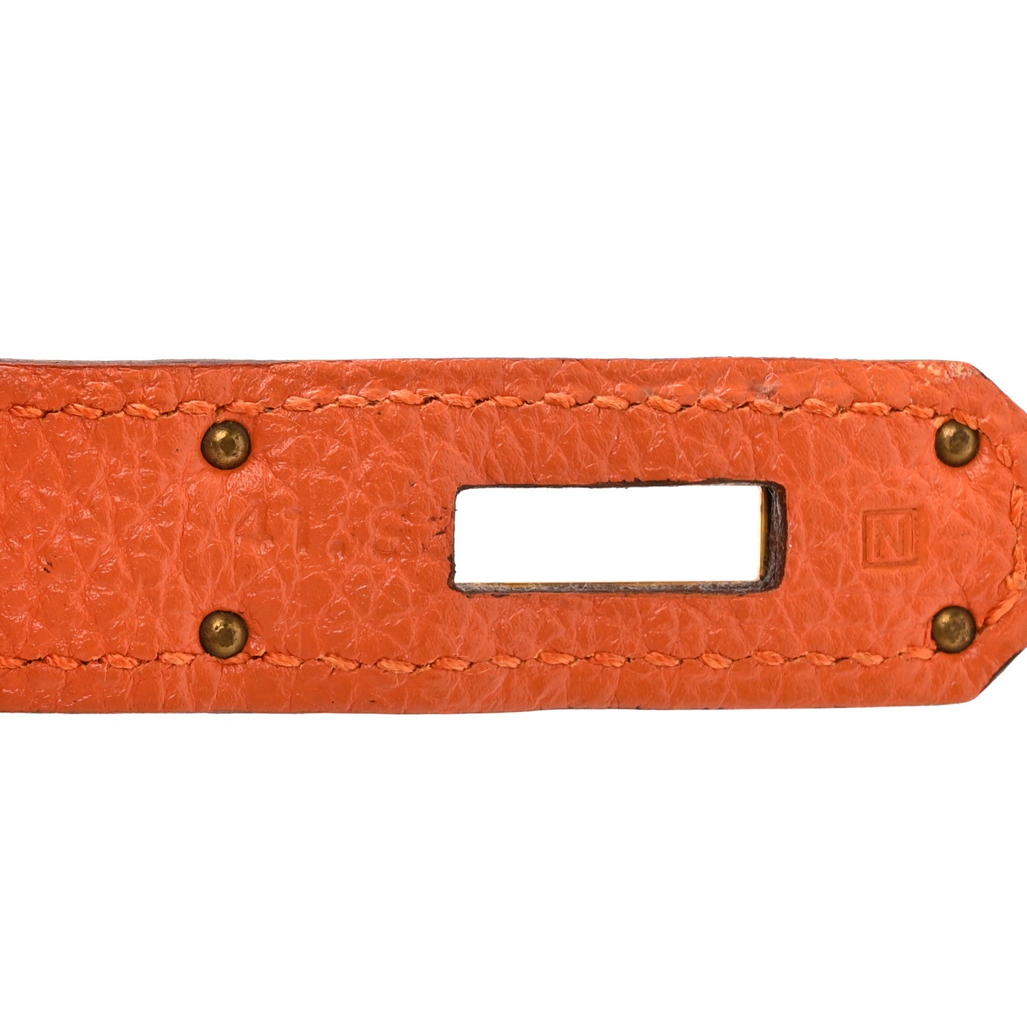 Hermes Togo Birkin 30 Orange 7 of 16