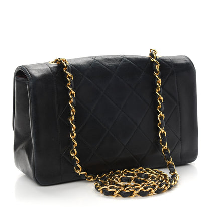 Chanel Lambskin Quilted Medium Single Flap Black 3 of 10
