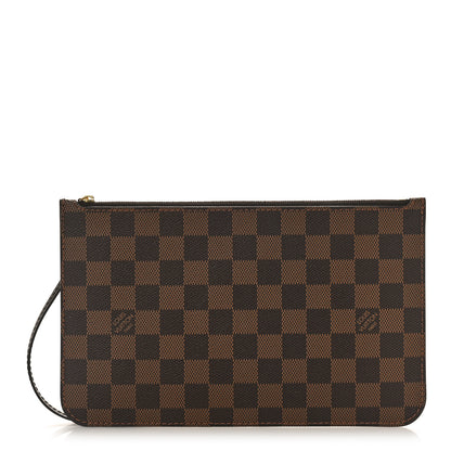 Louis Vuitton Damier Ebene Neverfull MM GM Pochette 1 of 8