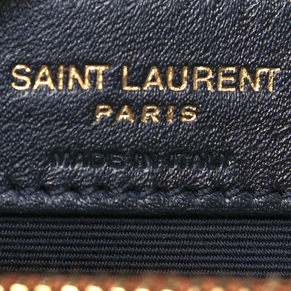 Saint Laurent Suede Y Quilted Monogram Medium Loulou Chain Satchel Cinnamon 7 of 12