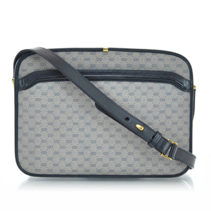 Gucci Monogram Shoulder Bag Navy 1 of 9