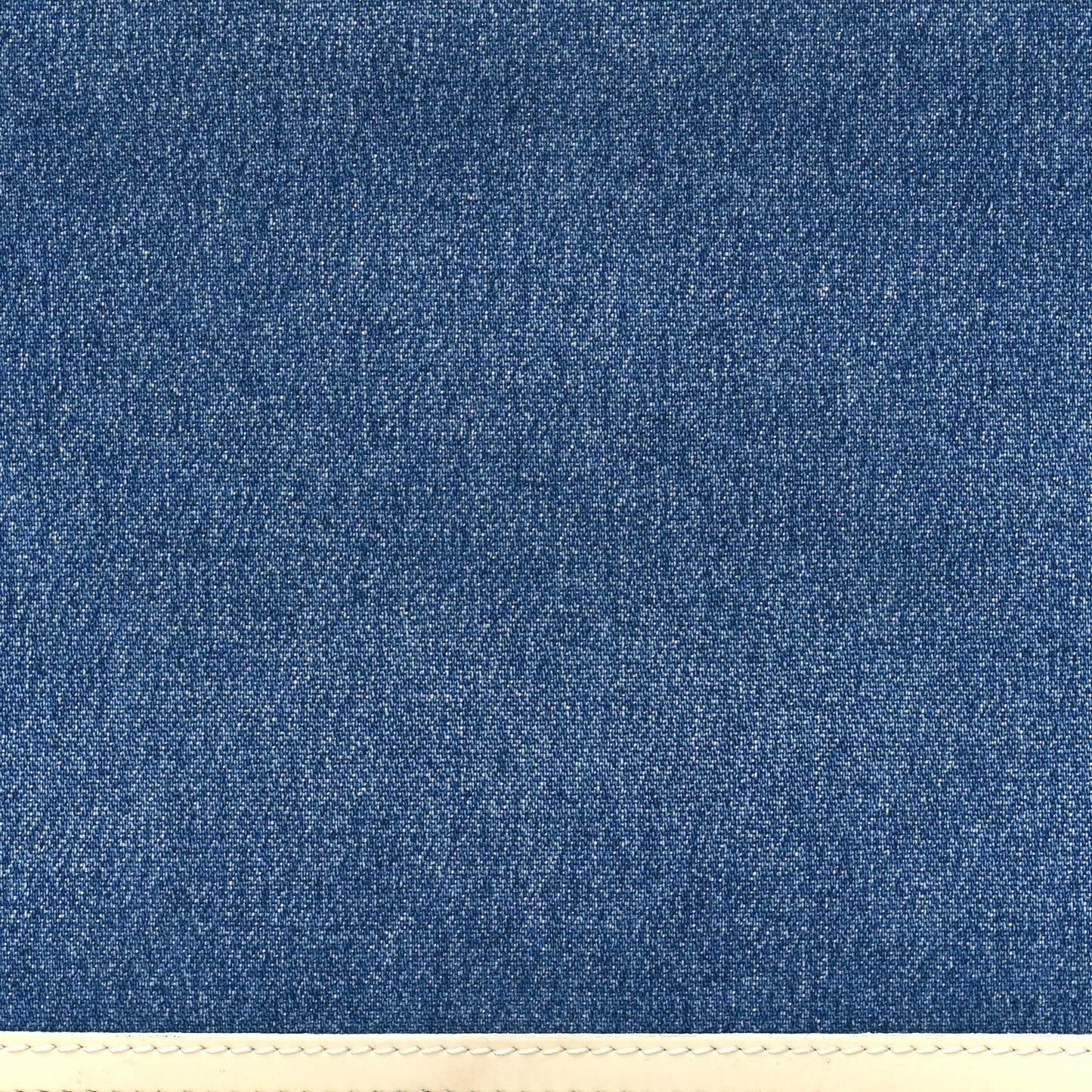 Denim Patent Diorella Rectangular Bag Blue