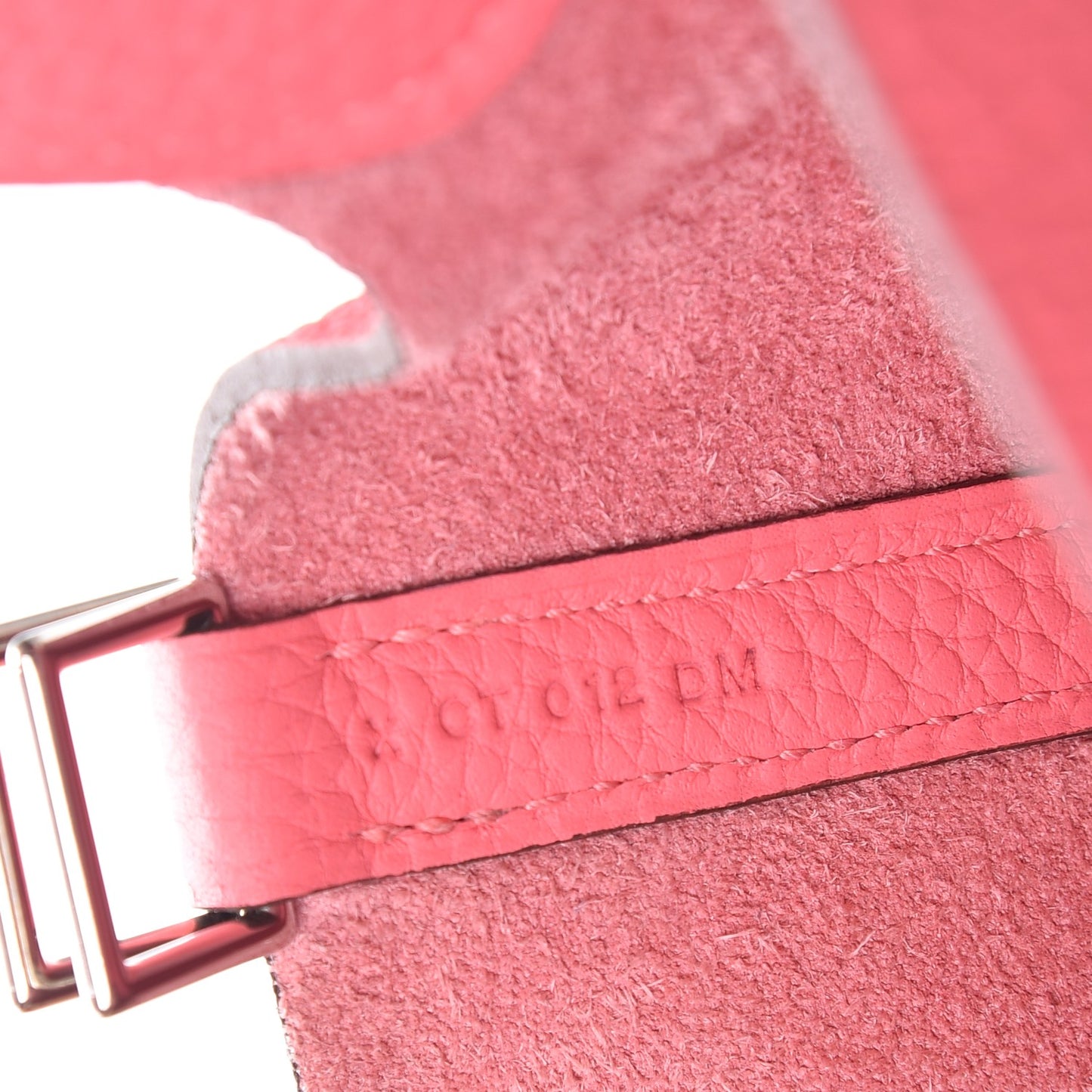 Taurillon Clemence Picotin Lock 18 PM Rose Azalee