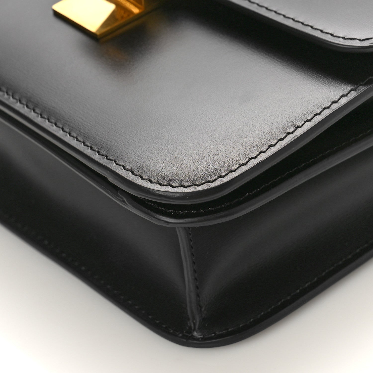 Celine Box Calfskin Teen Classic Box Flap Bag Black 8 of 8