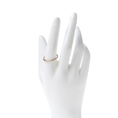 Tiffany 18K Rose Gold Diamond .20ctw Soleste Half Eternity Band Ring 62 10 2 of 5