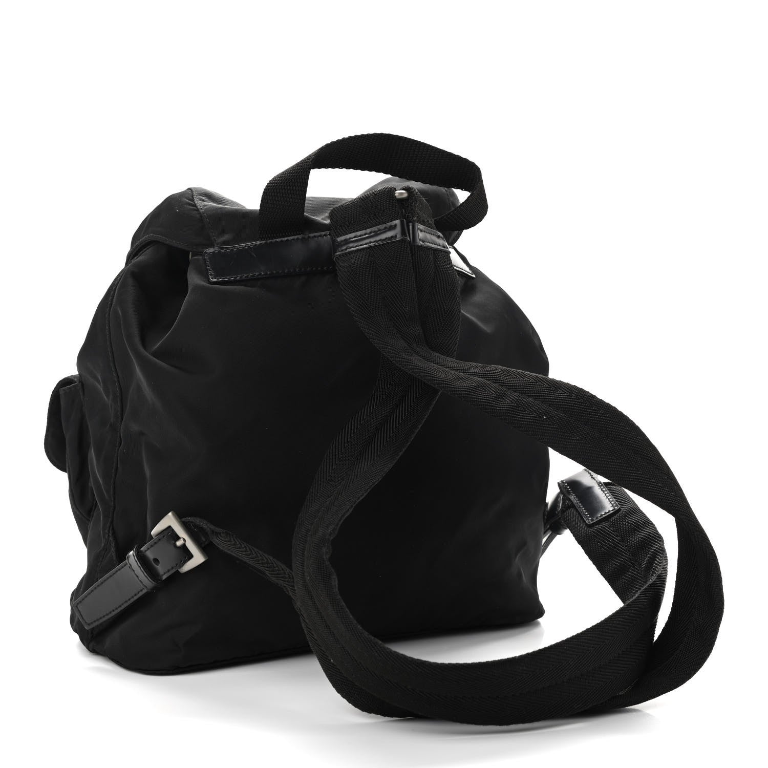 Prada Tessuto Nylon Vela Small Backpack Black 3 of 11