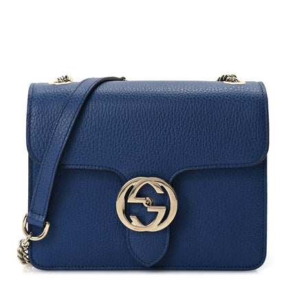 Gucci Dollar Calfskin Small Interlocking G Shoulder Bag  Caspian 1 of 8