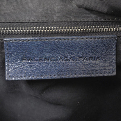 Balenciaga Leather Embossed Logo Satchel 7 of 8