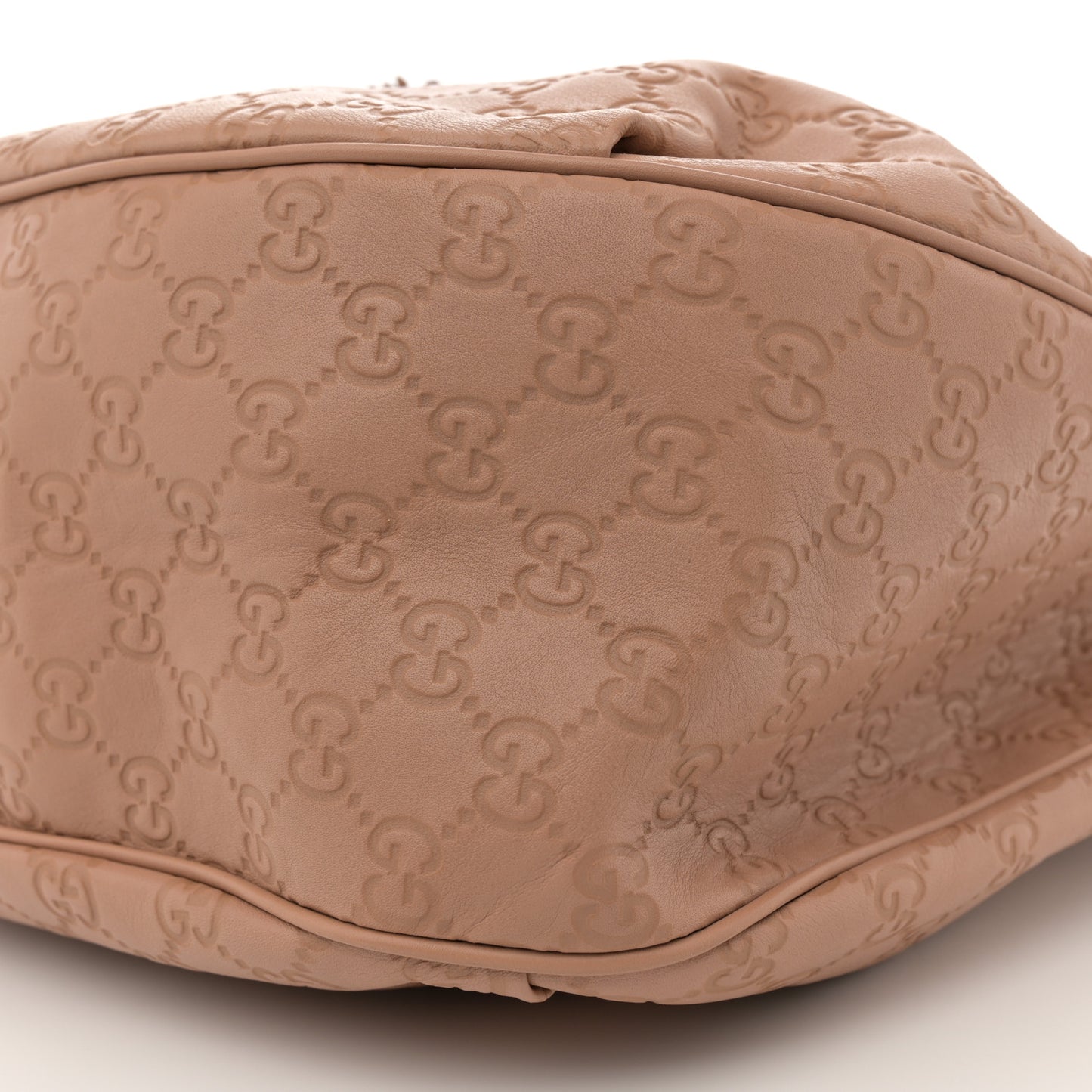 Soft Guccissima Medium Emily Hobo Camelia