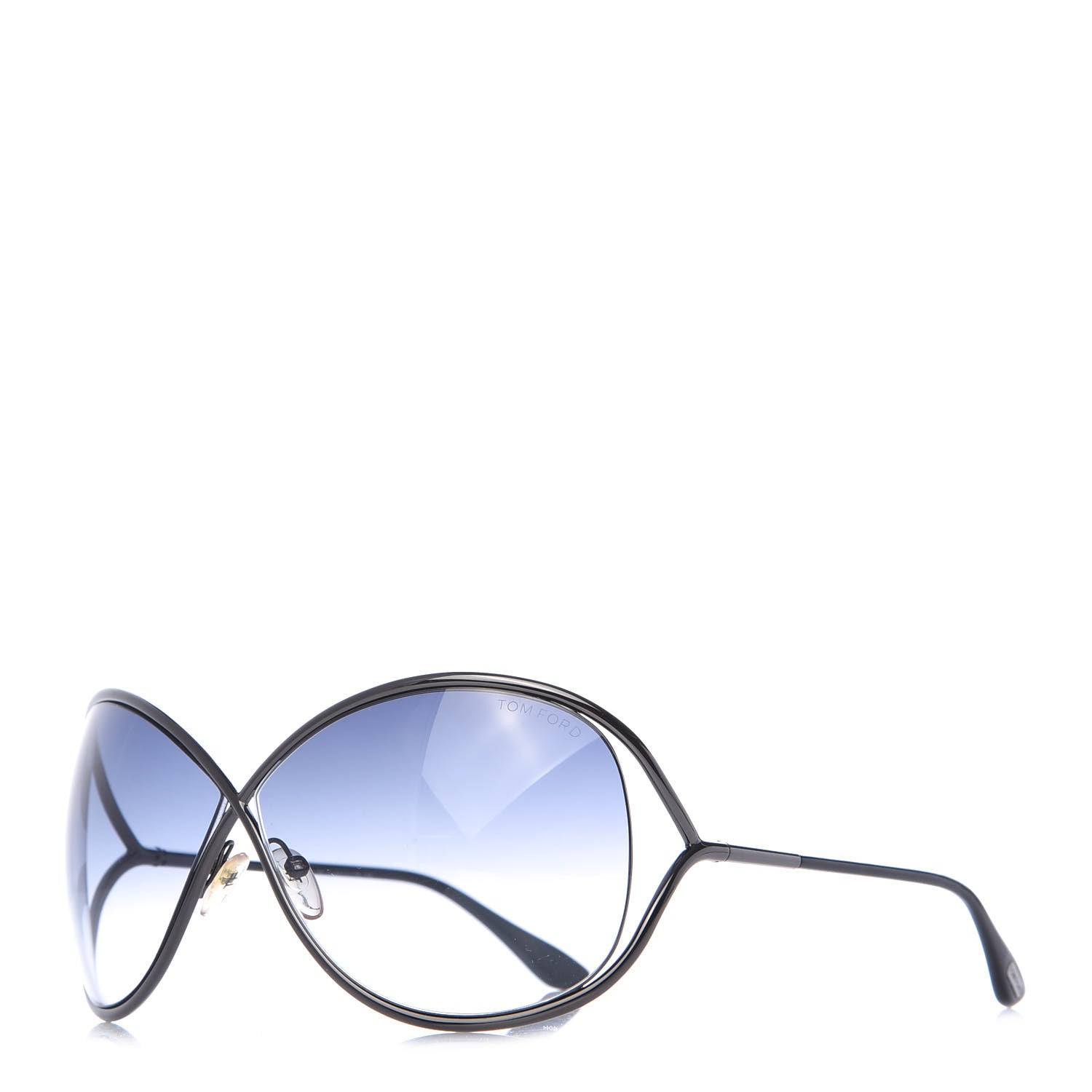 Tom Ford Miranda Crossover Sunglasses TF130 Gunmetal 1 of 9