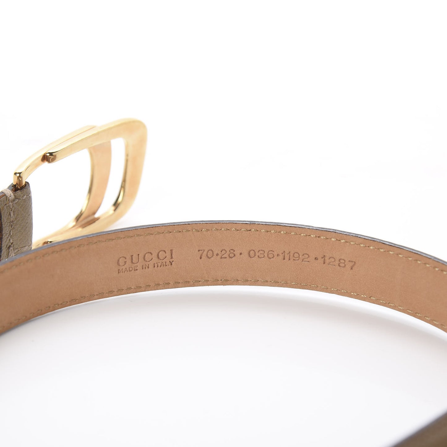 Pebbled Calfskin Belt 70 28 Beige