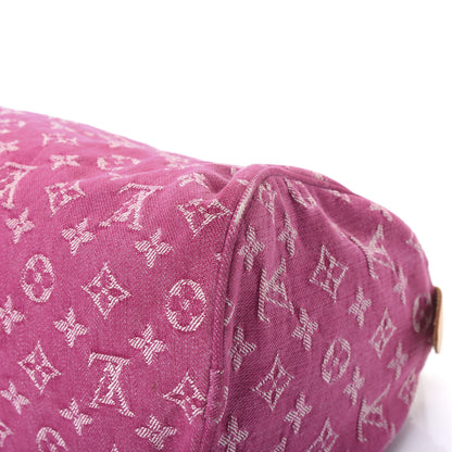Louis Vuitton Monogram Denim Neo Speedy Fuchsia 10 of 10