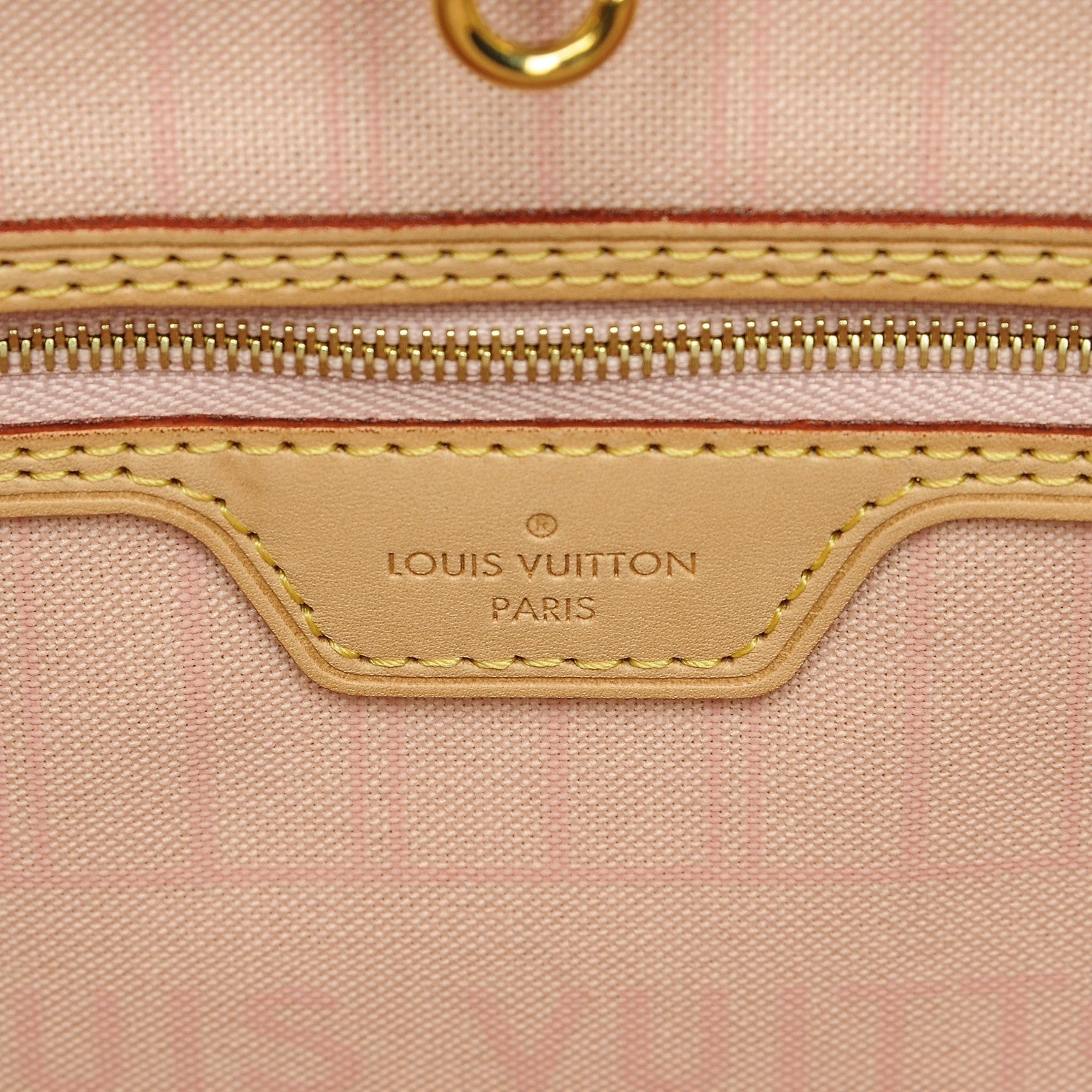 Louis Vuitton Damier Azur Neo Neverfull MM Rose Ballerine 6 of 8