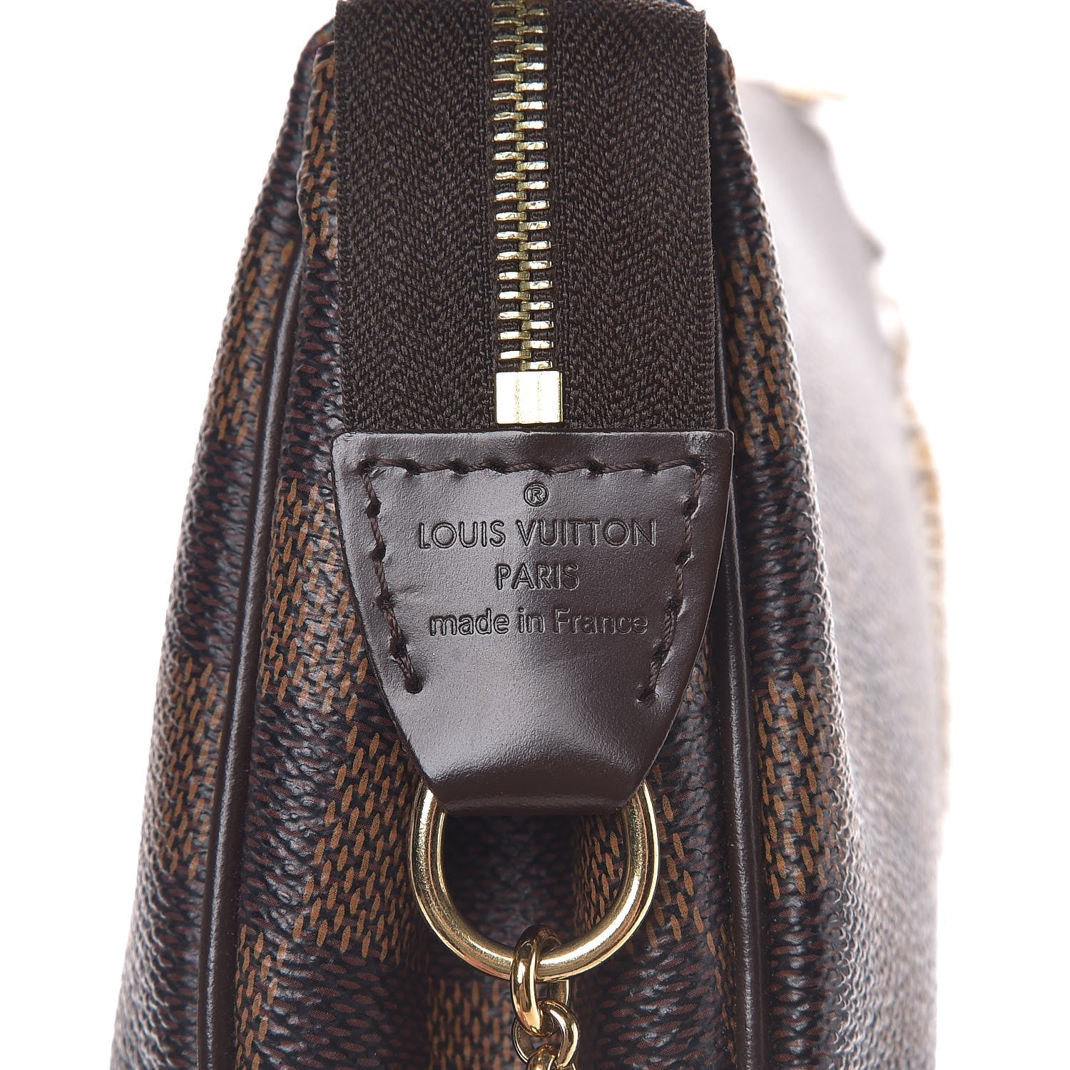 Louis Vuitton Damier Ebene Eva Clutch 6 of 7