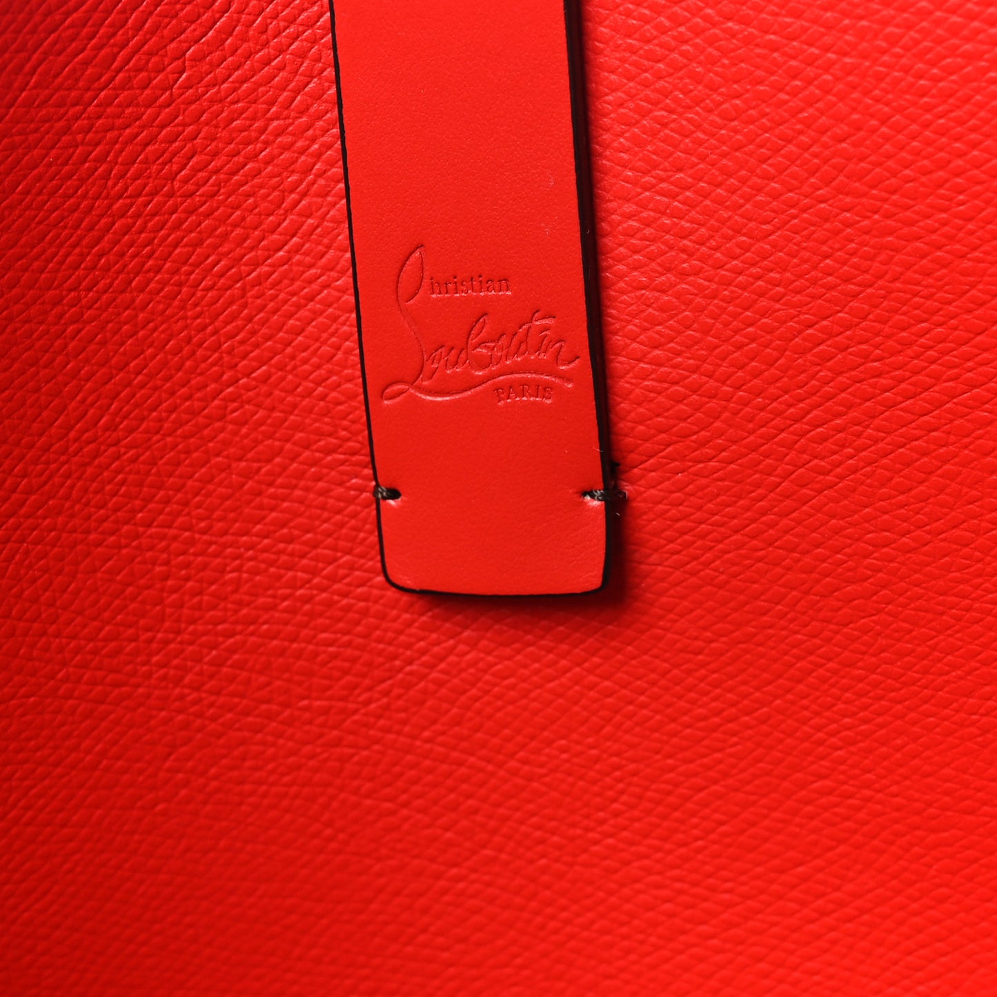 Calfskin Leopard Print Spikes East West Cabata Tote Brown