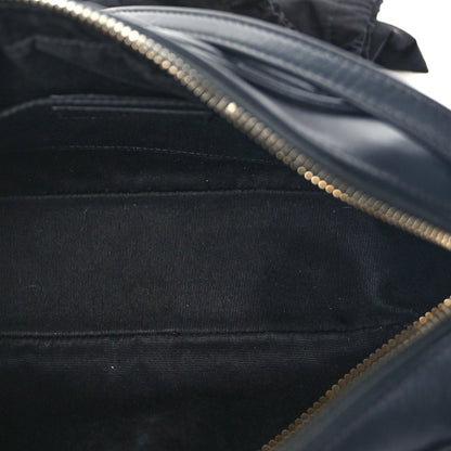 Saint Laurent Calfskin Matelasse Monogram Lou Camera Bag  Navy 4 of 8