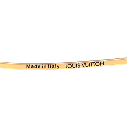 Louis Vuitton Metal Crystal LV Glam 2.0 Oval Sunglasses Pink 4 of 7