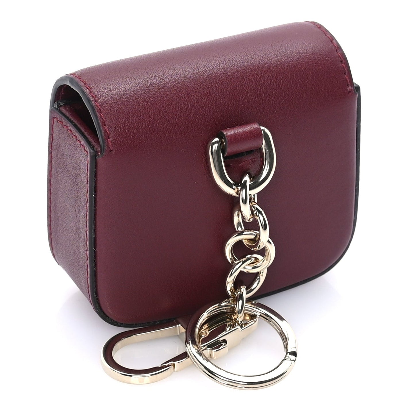 Azalea Calfskin Horsebit 1955 Key Chain Rosso Ancora