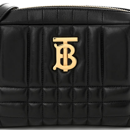 Burberry Calfskin Quilted Small Lola Camera Bag Black 7 of 7