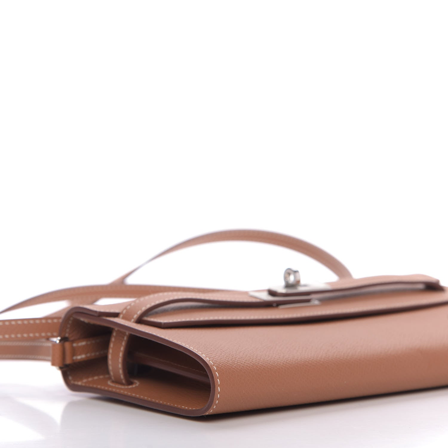 Hermes Epsom Kelly Wallet To Go Gold 6 of 9