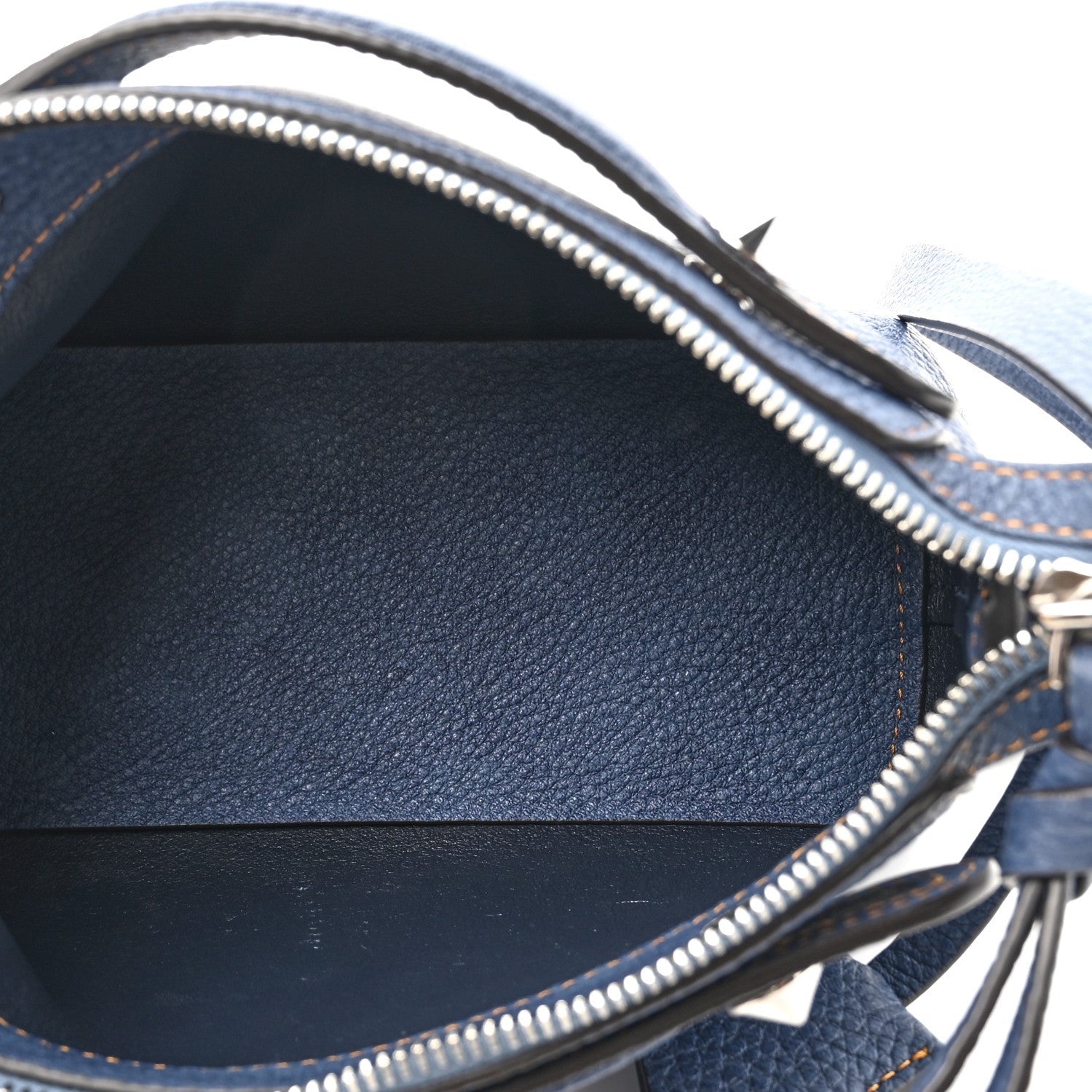 Fendi Denim Effect Cuoio Romano Mini By The Way Soft Myrtle 5 of 7
