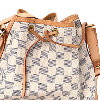 Louis Vuitton Damier Azur Noe BB 6 of 7