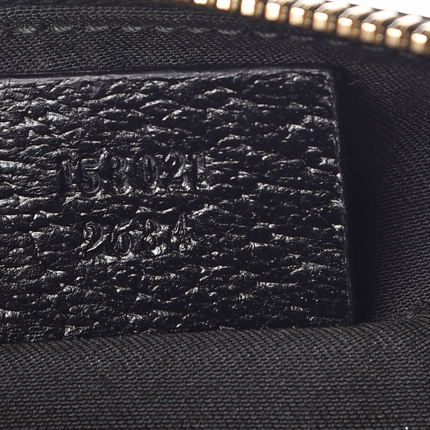 Gucci Monogram Bumble Bee Charm Pochette Black 8 of 8