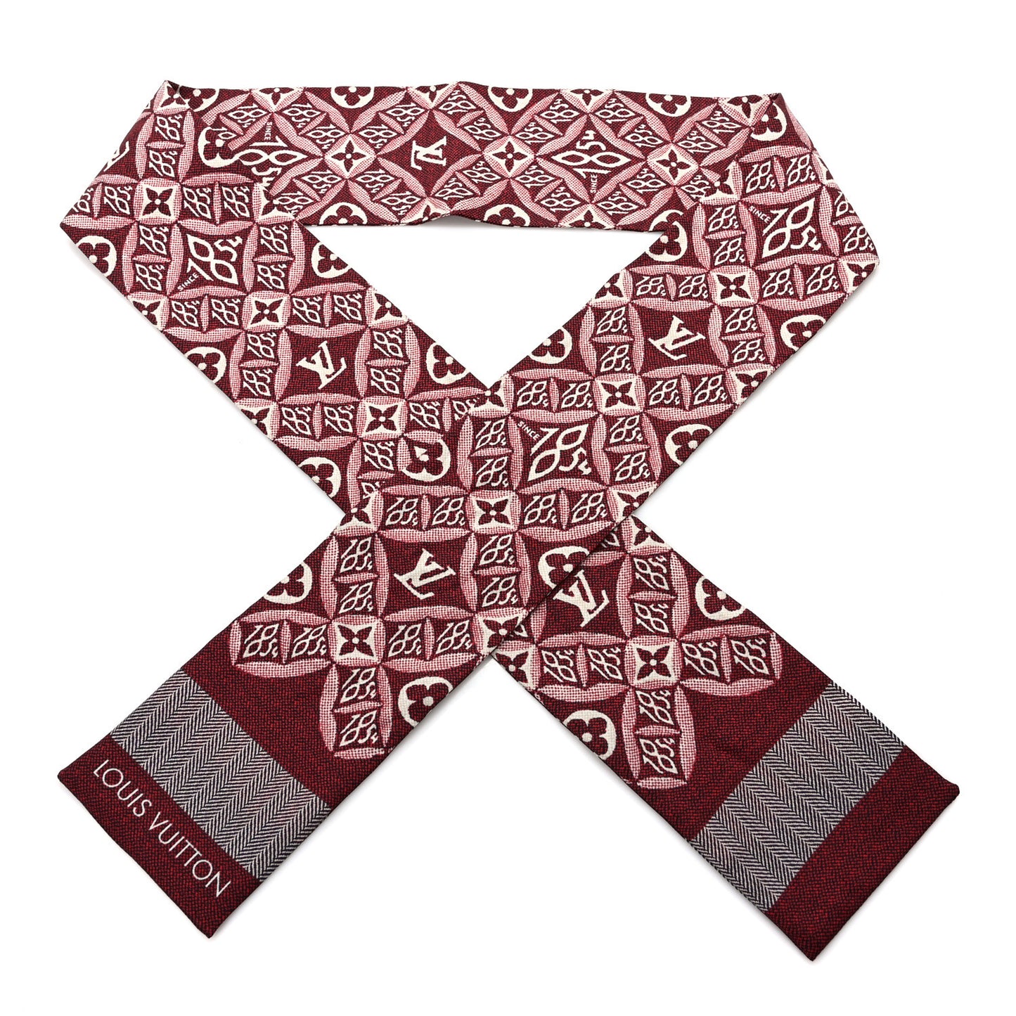 Silk Since 1854 Bandeau Bordeaux