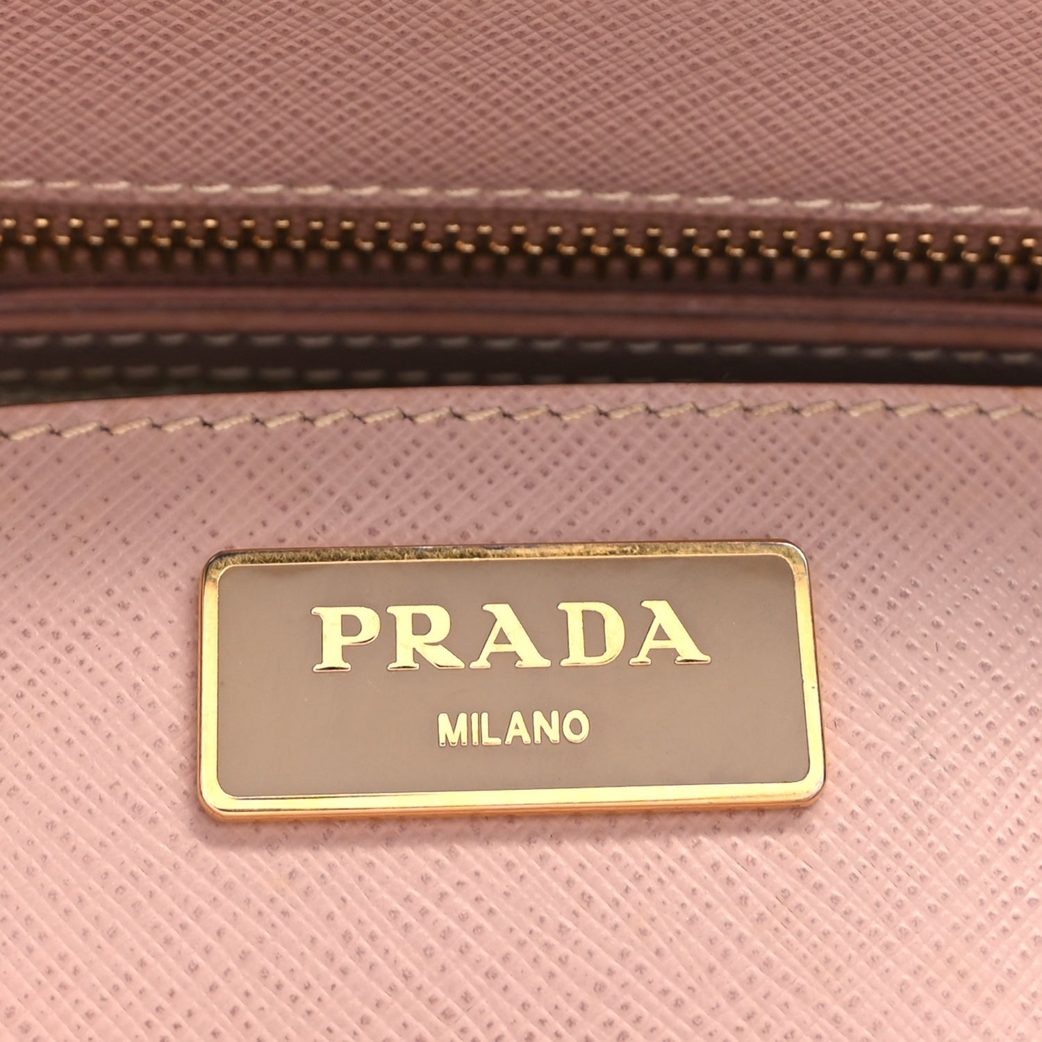 Prada Saffiano Medium Galleria Double Zip Tote  Beige 5 of 8