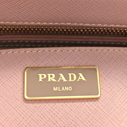 Prada Saffiano Medium Galleria Double Zip Tote  Beige 5 of 8