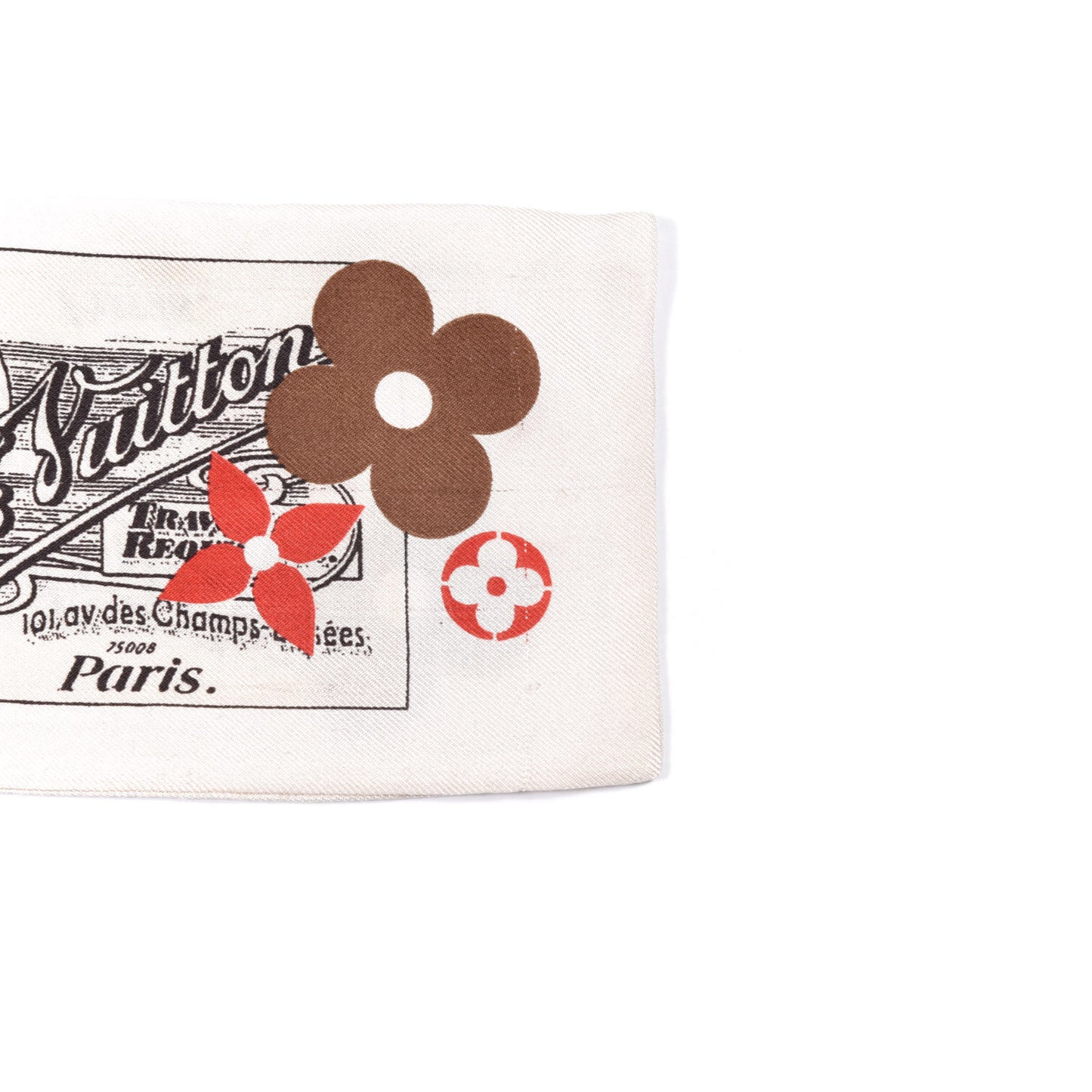 Silk Sweet Flower Bandeau Rouge