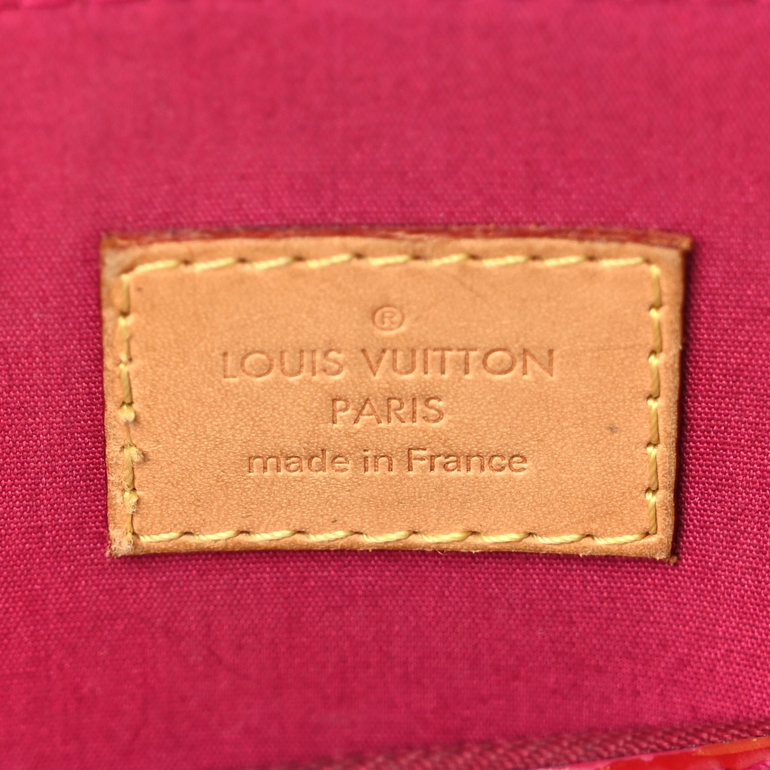 Louis Vuitton Vernis Alma PM  Cherry 5 of 8